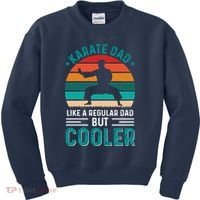 Karate Dad Fathers Day Cooler Father Gifts Idea Kids Sweatshirt thumb 0