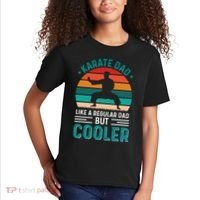 Karate Dad Fathers Day Cooler Father Gifts Idea Kids T-Shirt thumb 2