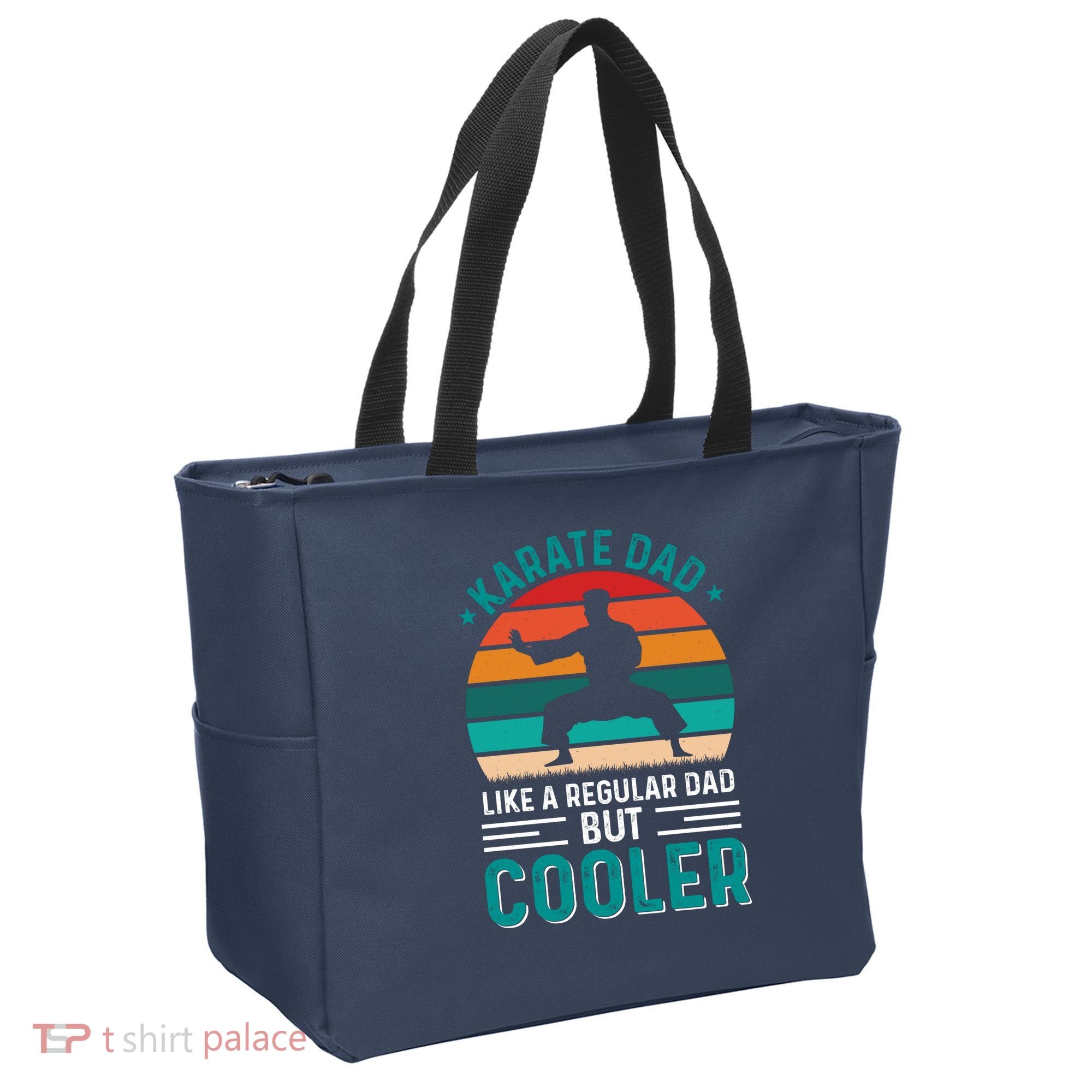 Karate Dad Fathers Day Cooler Father Gifts Idea Tote Bag