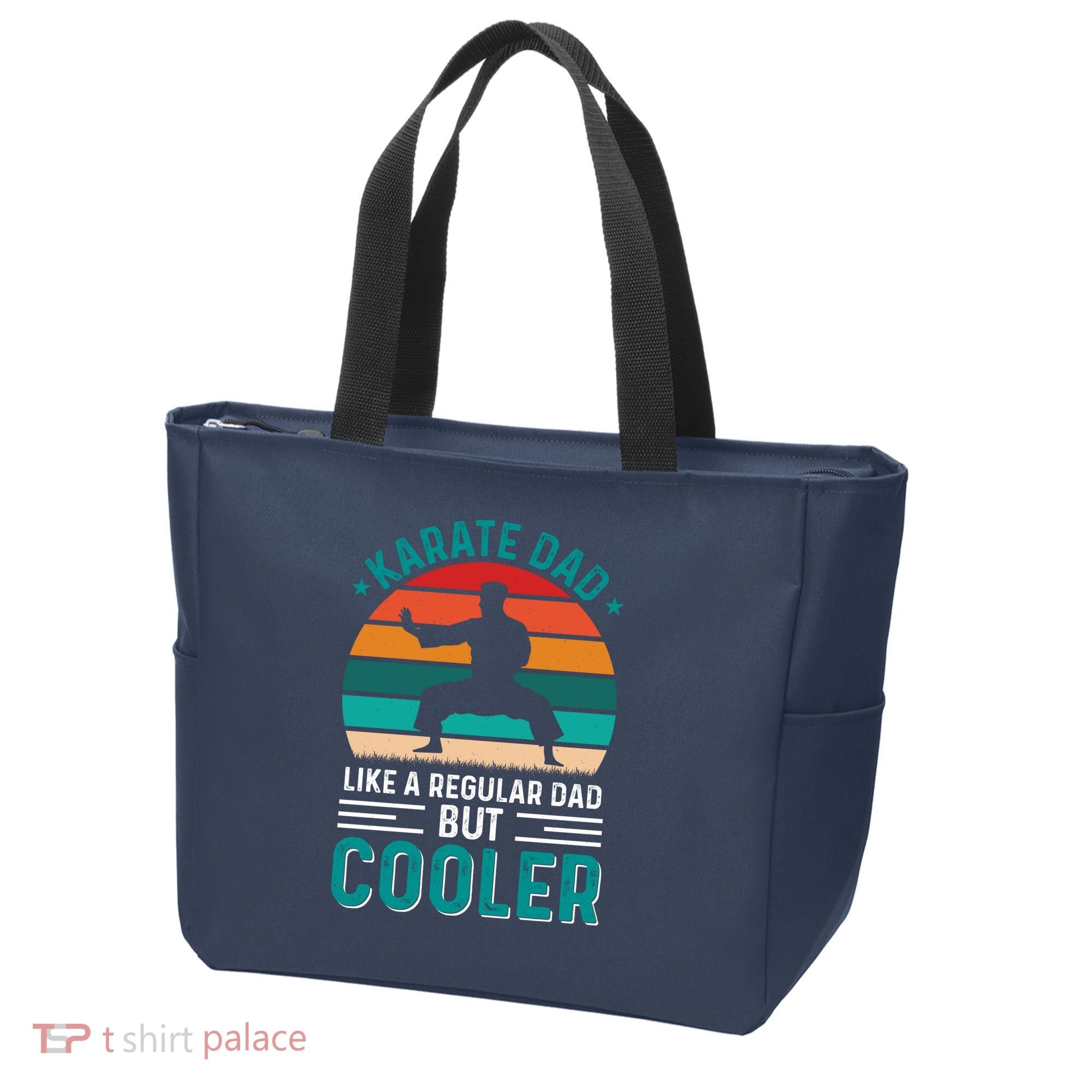 Karate Dad Fathers Day Cooler Father Gifts Idea Tote Bag