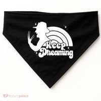 Keep Dreaming Freddy's Nightmare Horror Movi USA-Made Doggie Bandana thumb 0