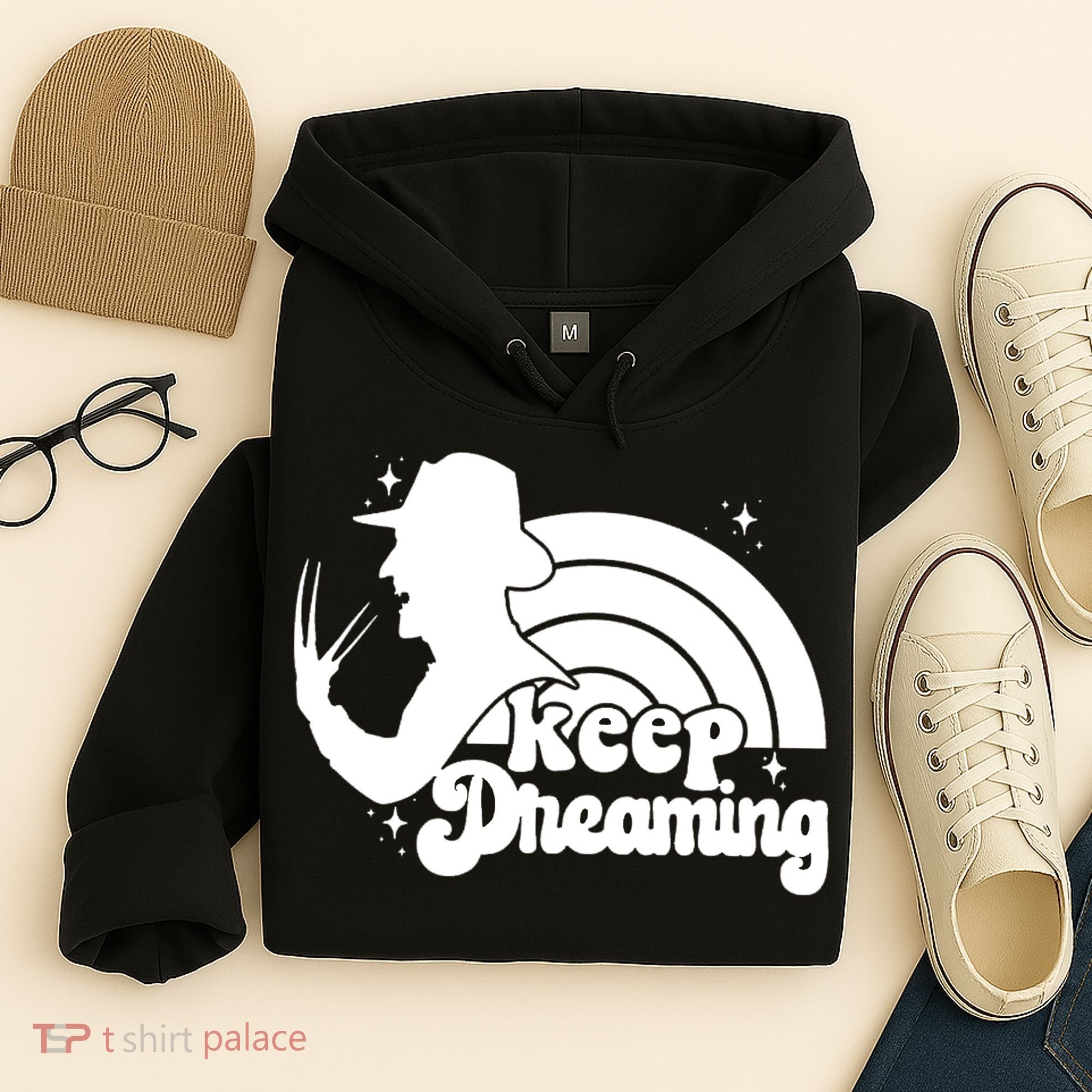 Keep Dreaming Freddy's Nightmare Horror Movi Hoodie