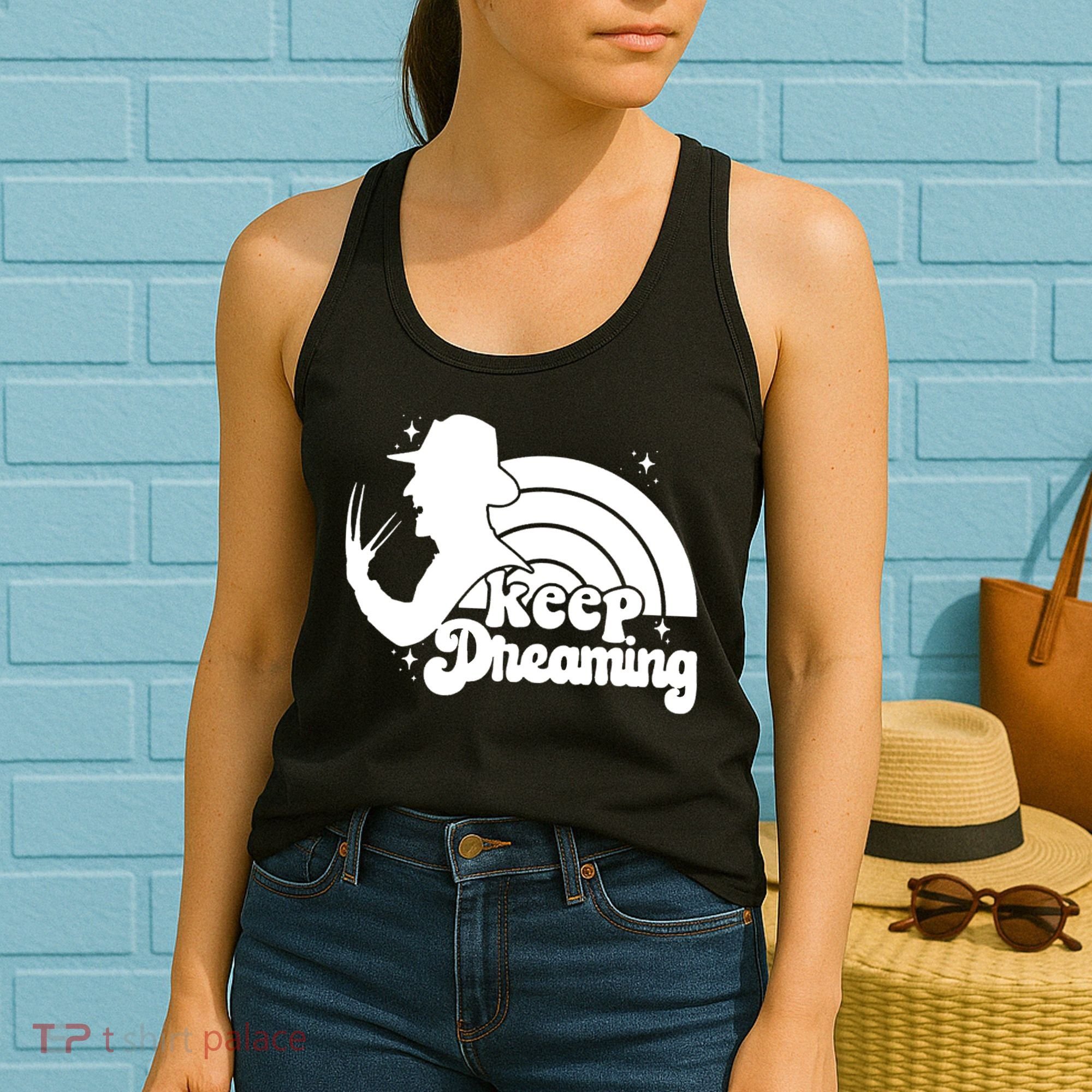 Keep Dreaming Freddy's Nightmare Horror Movi Women's Tank Top