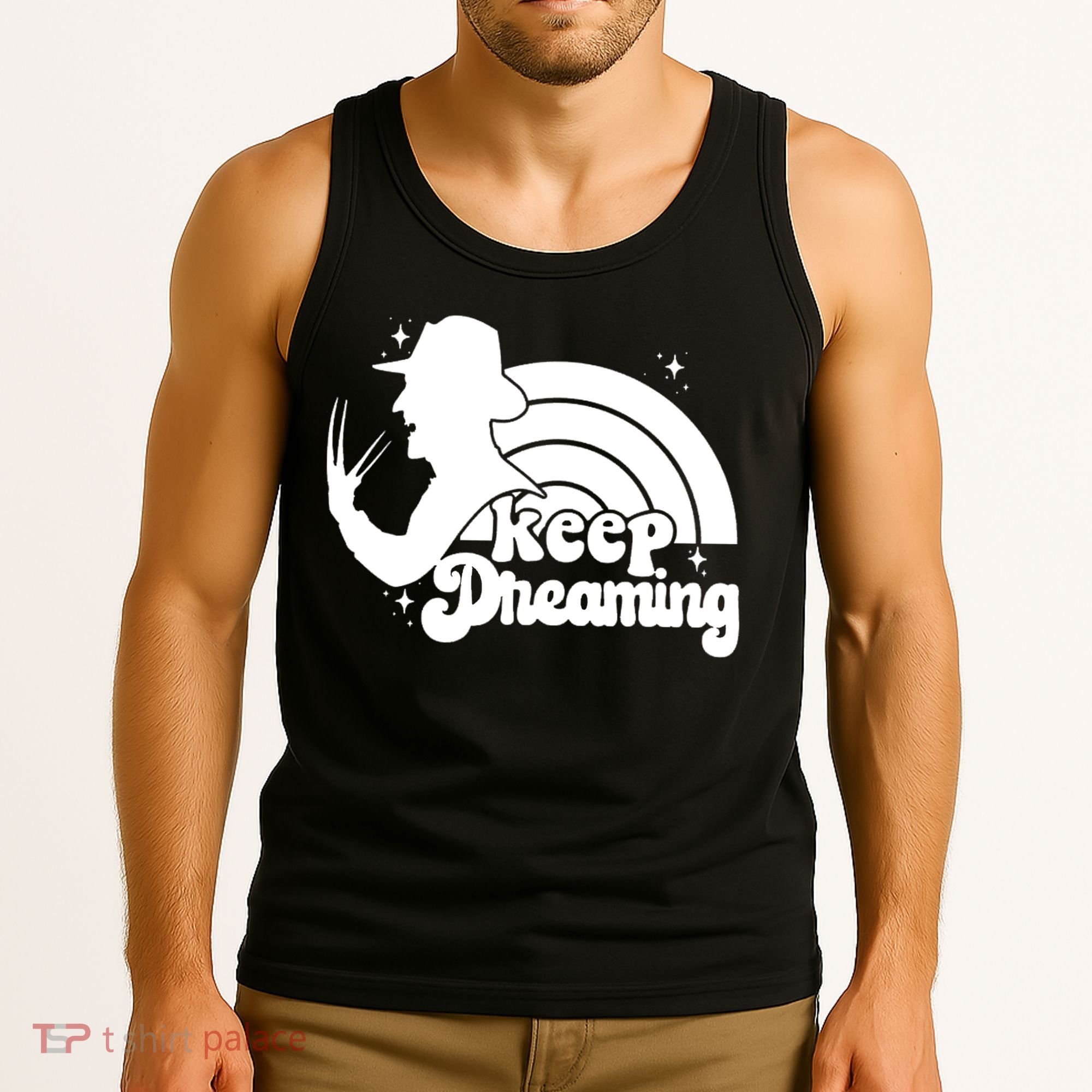 Keep Dreaming Freddy's Nightmare Horror Movi Tank Top