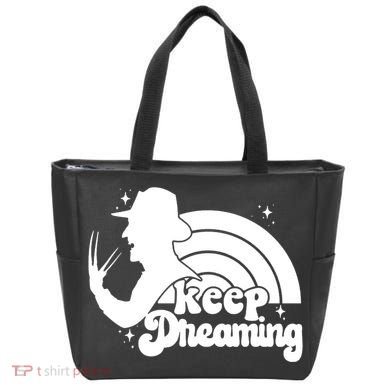 Keep Dreaming Freddy's Nightmare Horror Movi Tote Bag