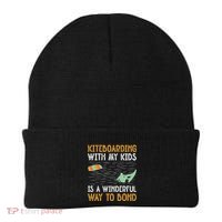 Kiteboarding Dad Kite Surfers Kite Boarders Gift Beanie thumb 0