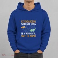 Kiteboarding Dad Kite Surfers Kite Boarders Gift Hoodie thumb 0
