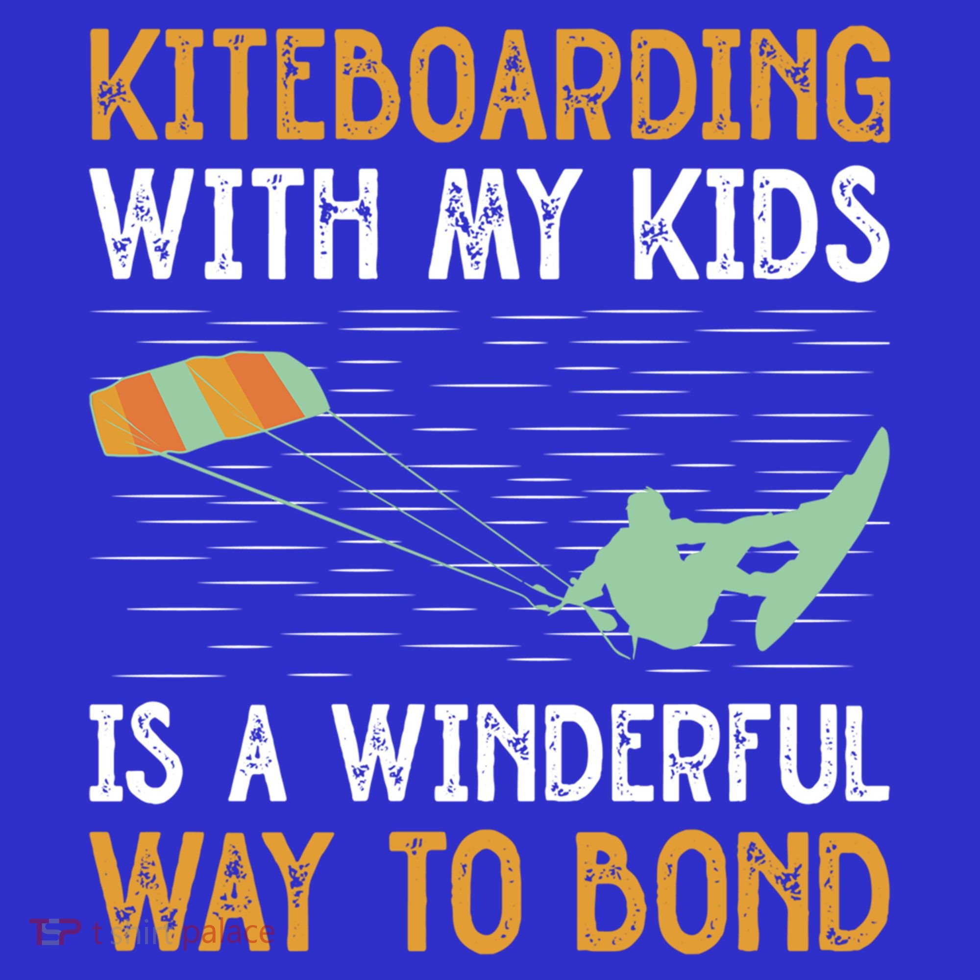 Kiteboarding Dad Kite Surfers Kite Boarders Gift Long Sleeve Shirt