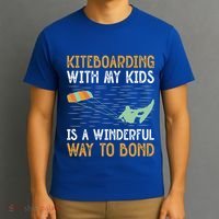 Kiteboarding Dad Kite Surfers Kite Boarders Gift T-Shirt thumb 3