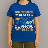 Kiteboarding Dad Kite Surfers Kite Boarders Gift T-Shirt thumb 4