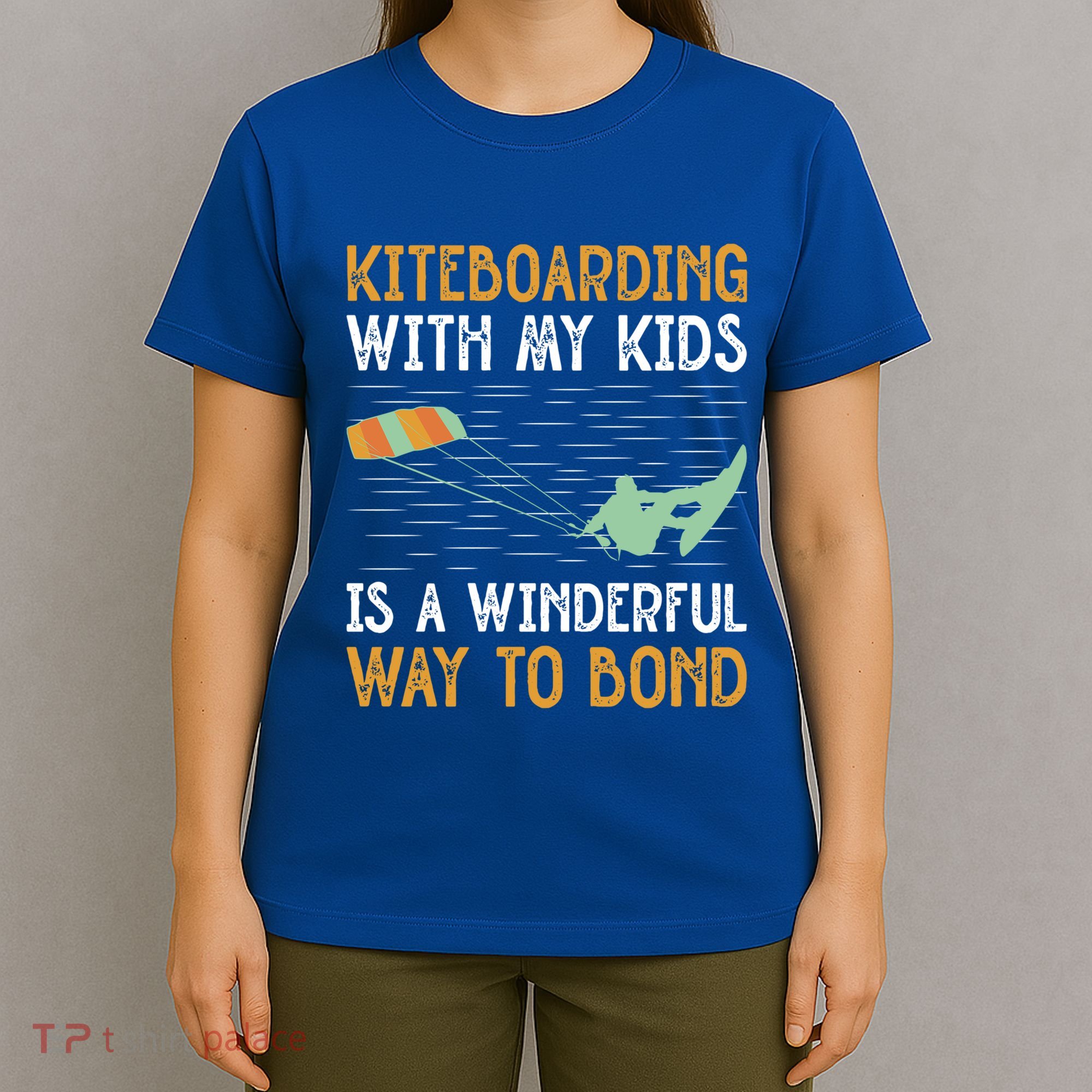 Kiteboarding Dad Kite Surfers Kite Boarders Gift T-Shirt