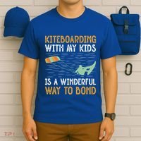 Kiteboarding Dad Kite Surfers Kite Boarders Gift T-Shirt thumb 6