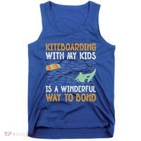 Kiteboarding Dad Kite Surfers Kite Boarders Gift Tank Top thumb 0