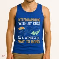 Kiteboarding Dad Kite Surfers Kite Boarders Gift Tank Top thumb 3