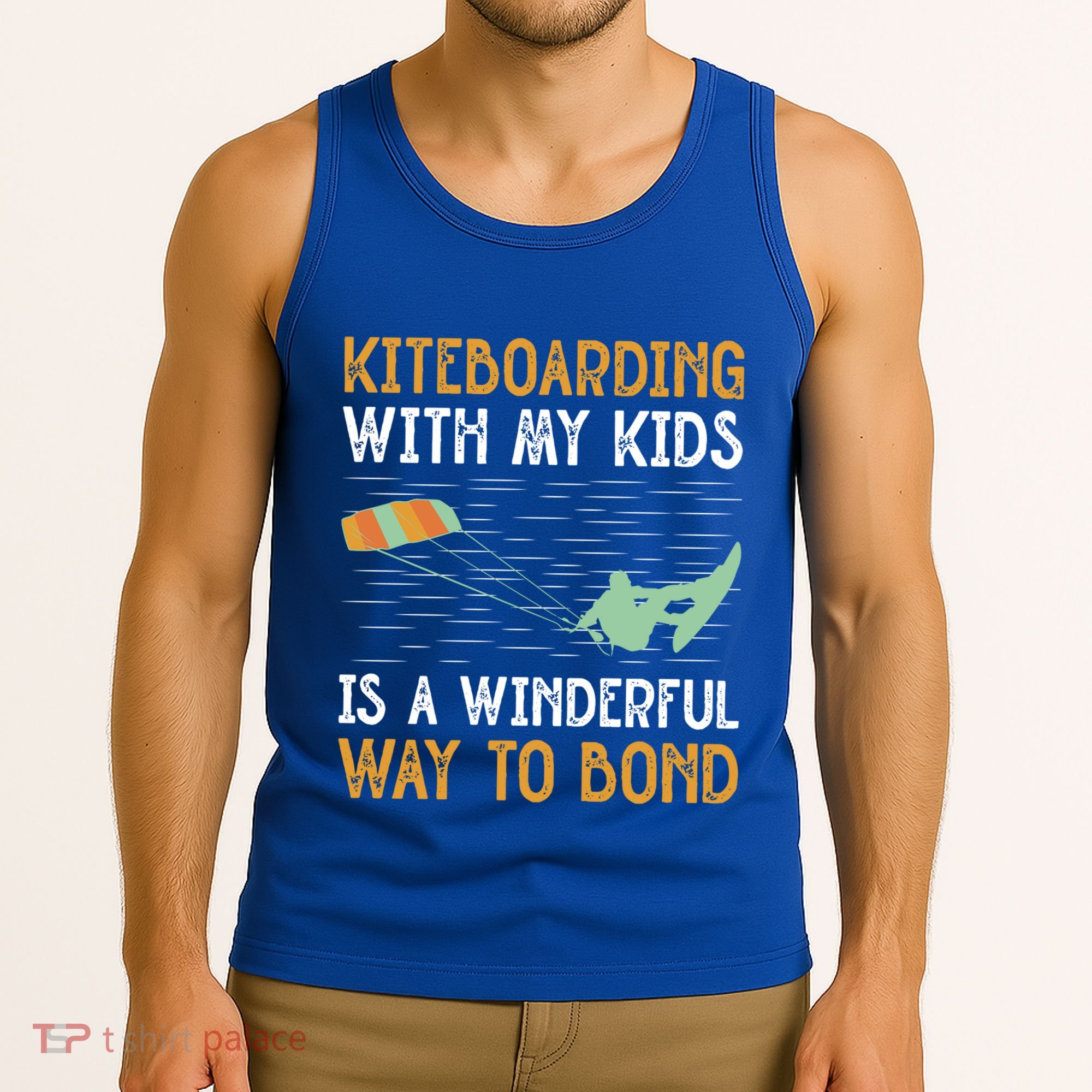 Kiteboarding Dad Kite Surfers Kite Boarders Gift Tank Top