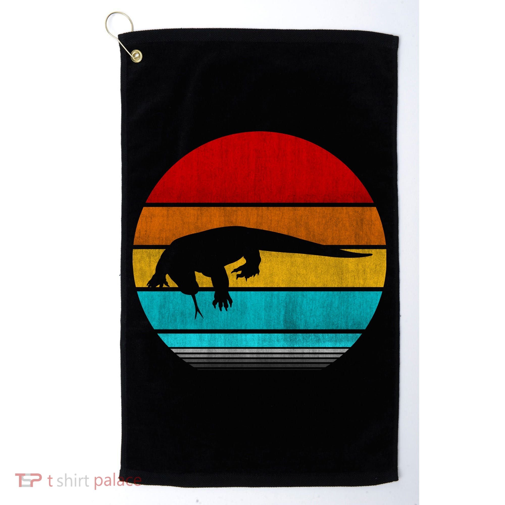 Komodo Dragon Golf Towel