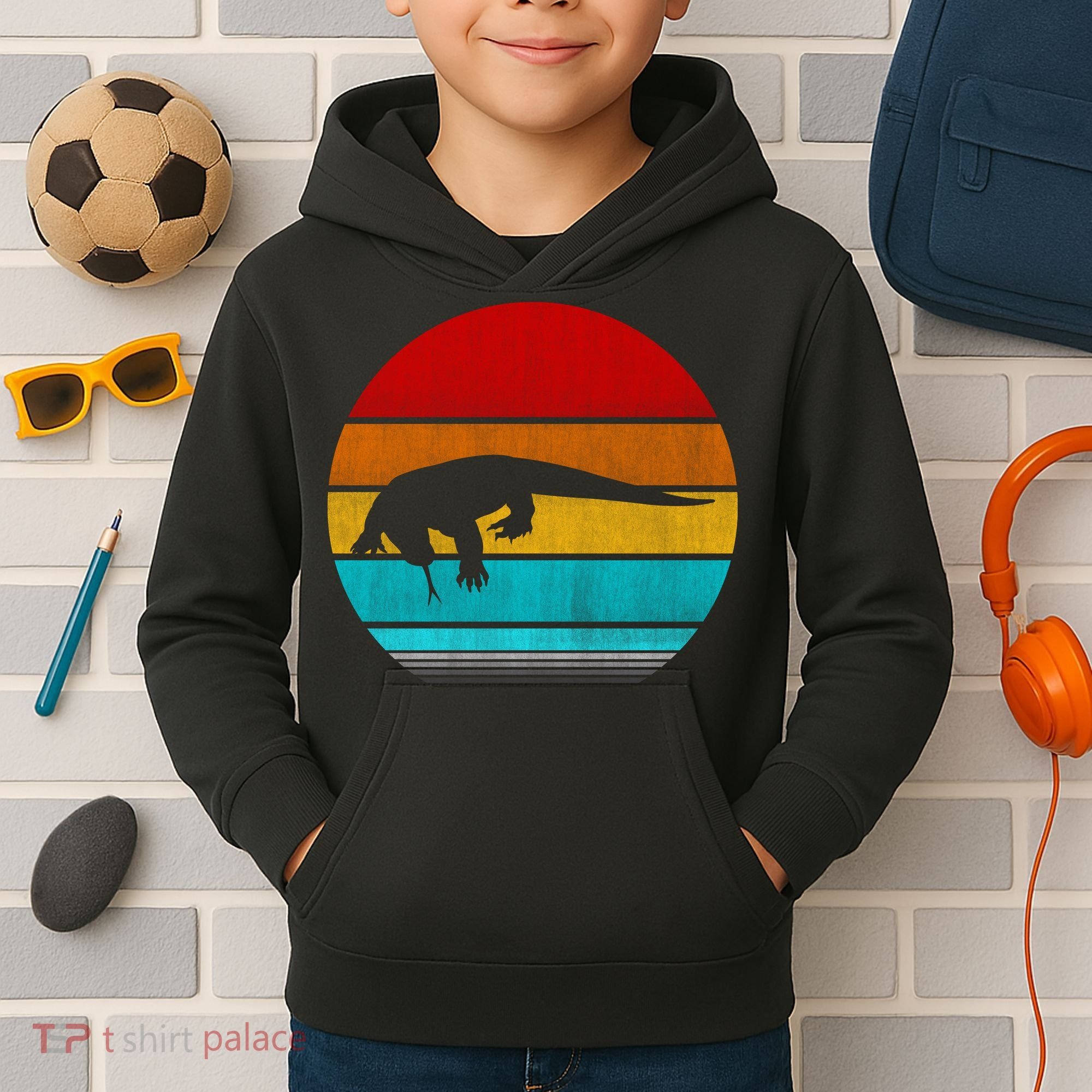 Komodo Dragon Kids Hoodie