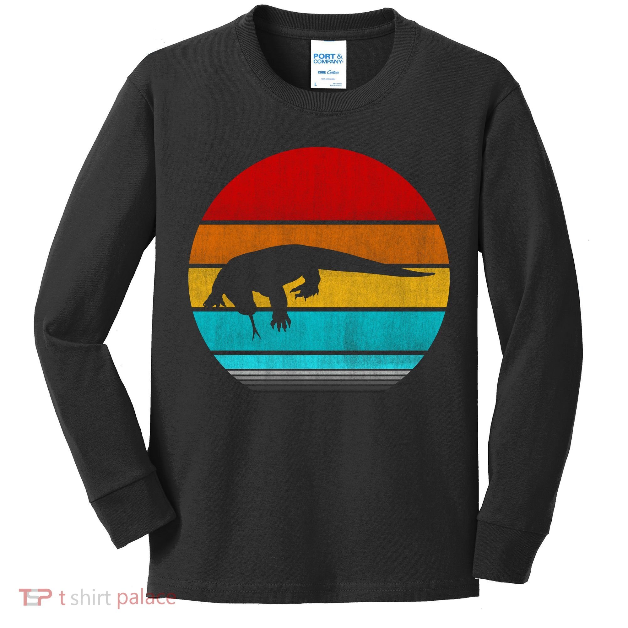 Komodo Dragon Kids Long Sleeve Shirt