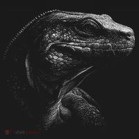 Komodo Dragon USA-Made Doggie Bandana thumb 2