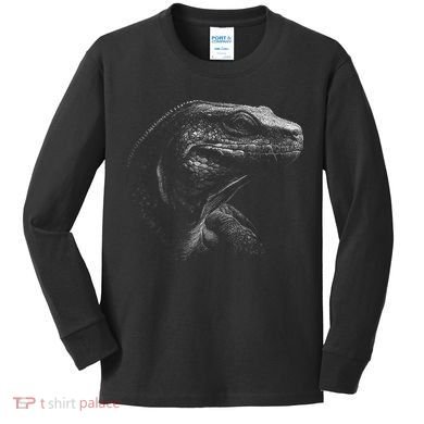 Komodo Dragon Kids Long Sleeve Shirt