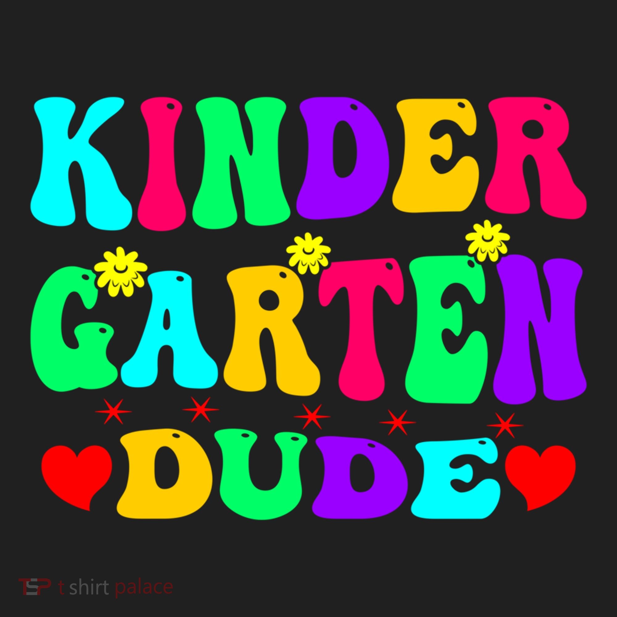 Kindergarten Dude Kinder Team Crew Happy First Day Of School Funny Gift Hat
