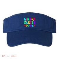 Kindergarten Dude Kinder Team Crew Happy First Day Of School Funny Gift Visor thumb 0