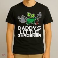 Kids Daddys Little Gardener Gardening Kids Toddlers T-Shirt thumb 3