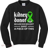 Kidney Donor Organ Transplant Kids Sweatshirt thumb 0