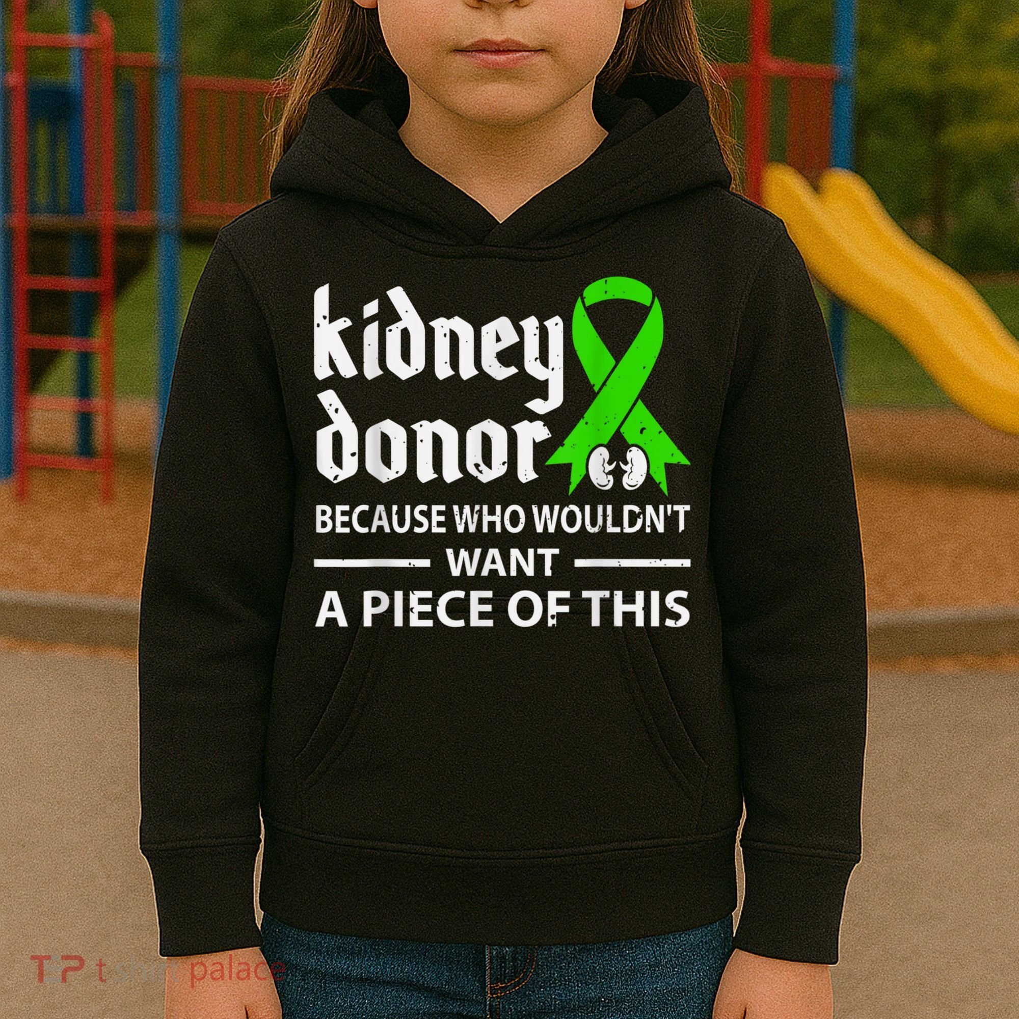 Kidney Donor Organ Transplant Kids Hoodie