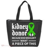 Kidney Donor Organ Transplant Tote Bag thumb 0