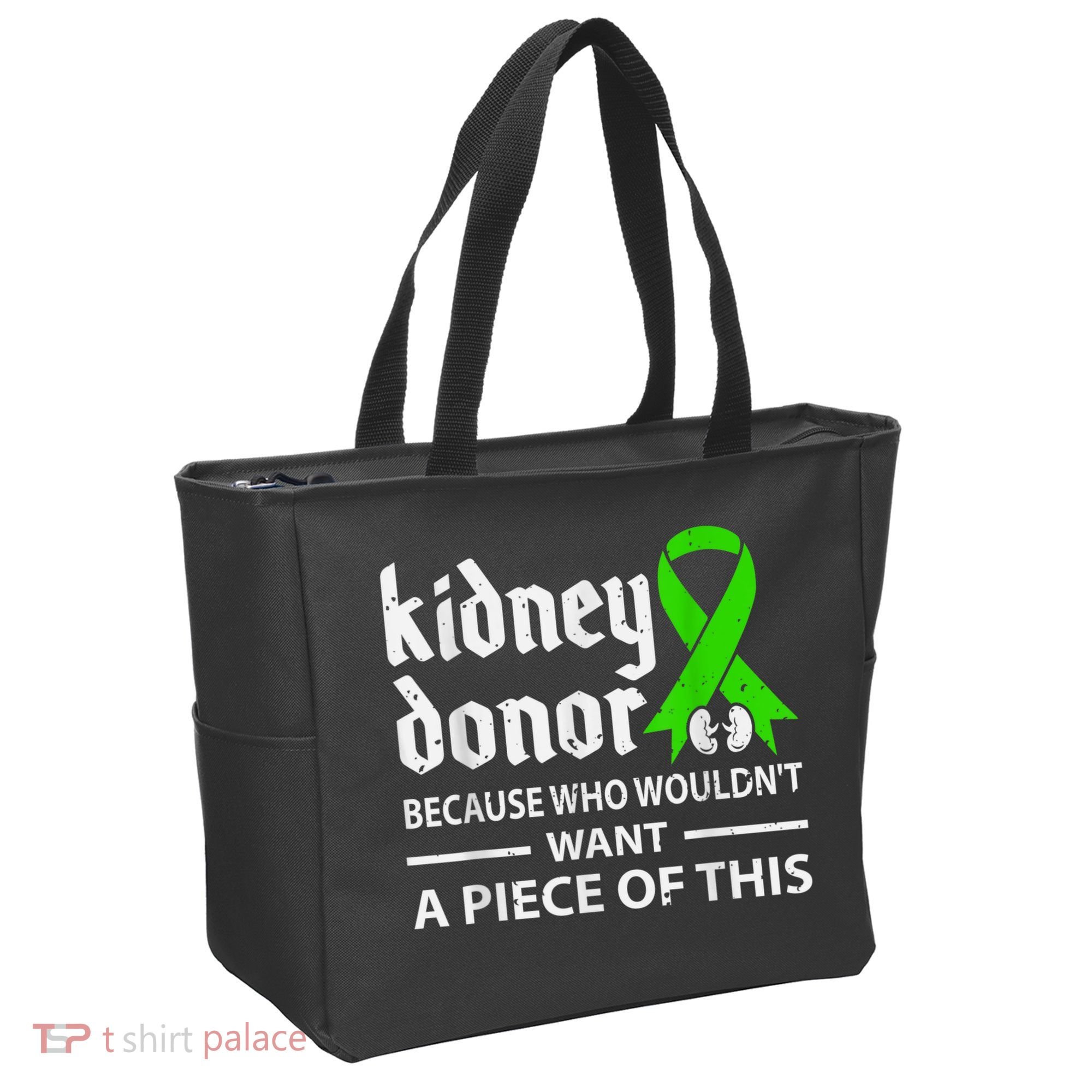 Kidney Donor Organ Transplant Tote Bag