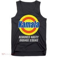 Kamala Detergent Removes Stubborn Orange Stains Antitrump Tank Top thumb 0