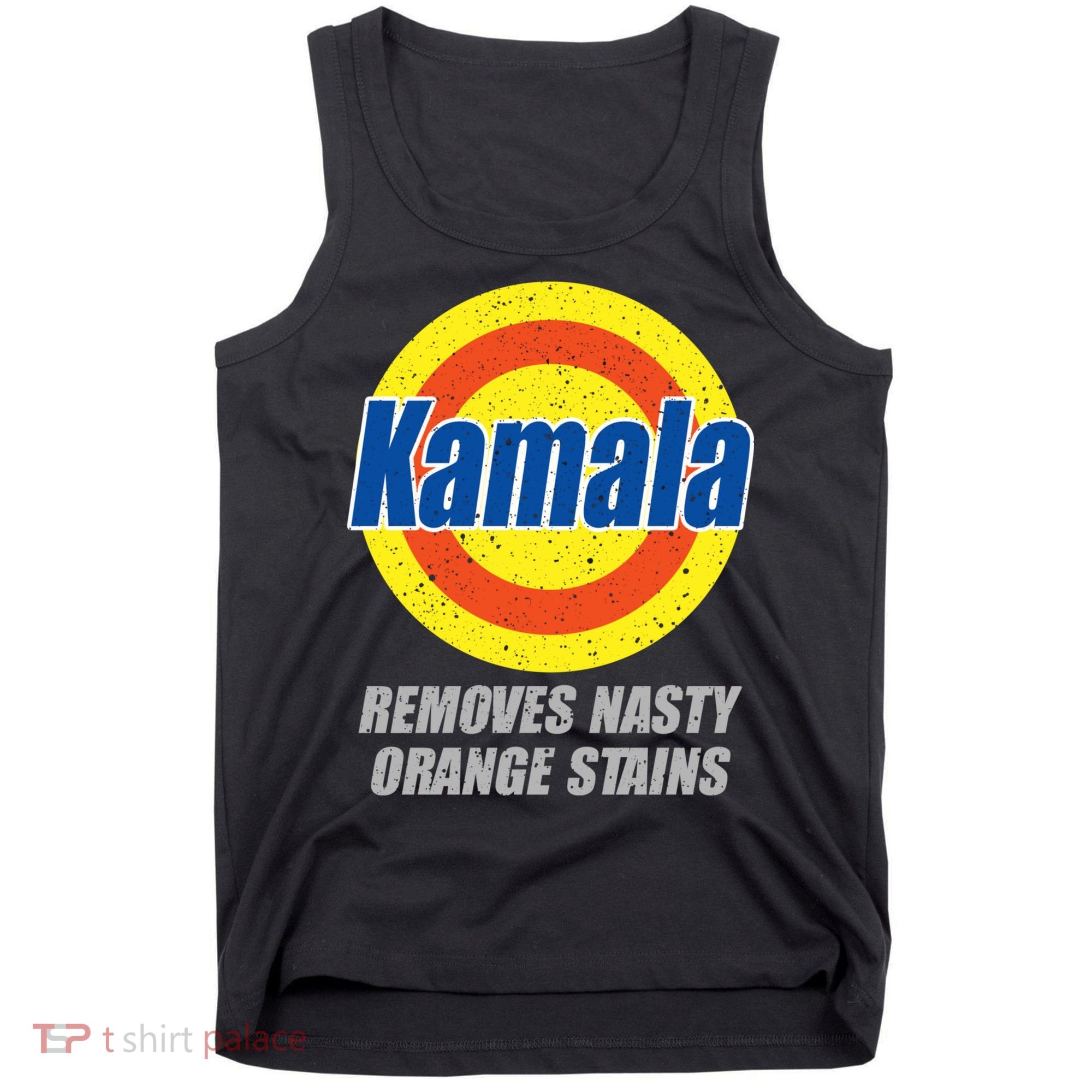 Kamala Detergent Removes Stubborn Orange Stains Antitrump Tank Top