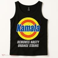 Kamala Detergent Removes Stubborn Orange Stains Antitrump Tank Top thumb 2