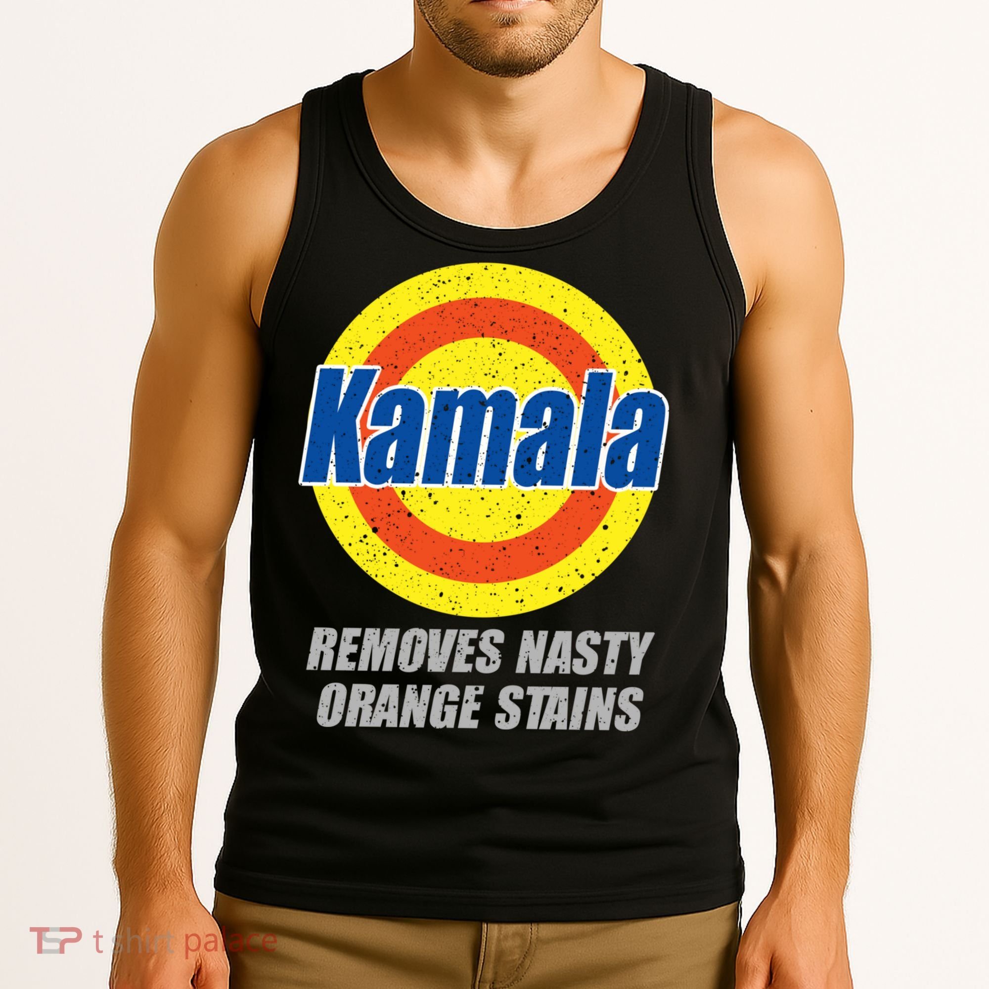 Kamala Detergent Removes Stubborn Orange Stains Antitrump Tank Top