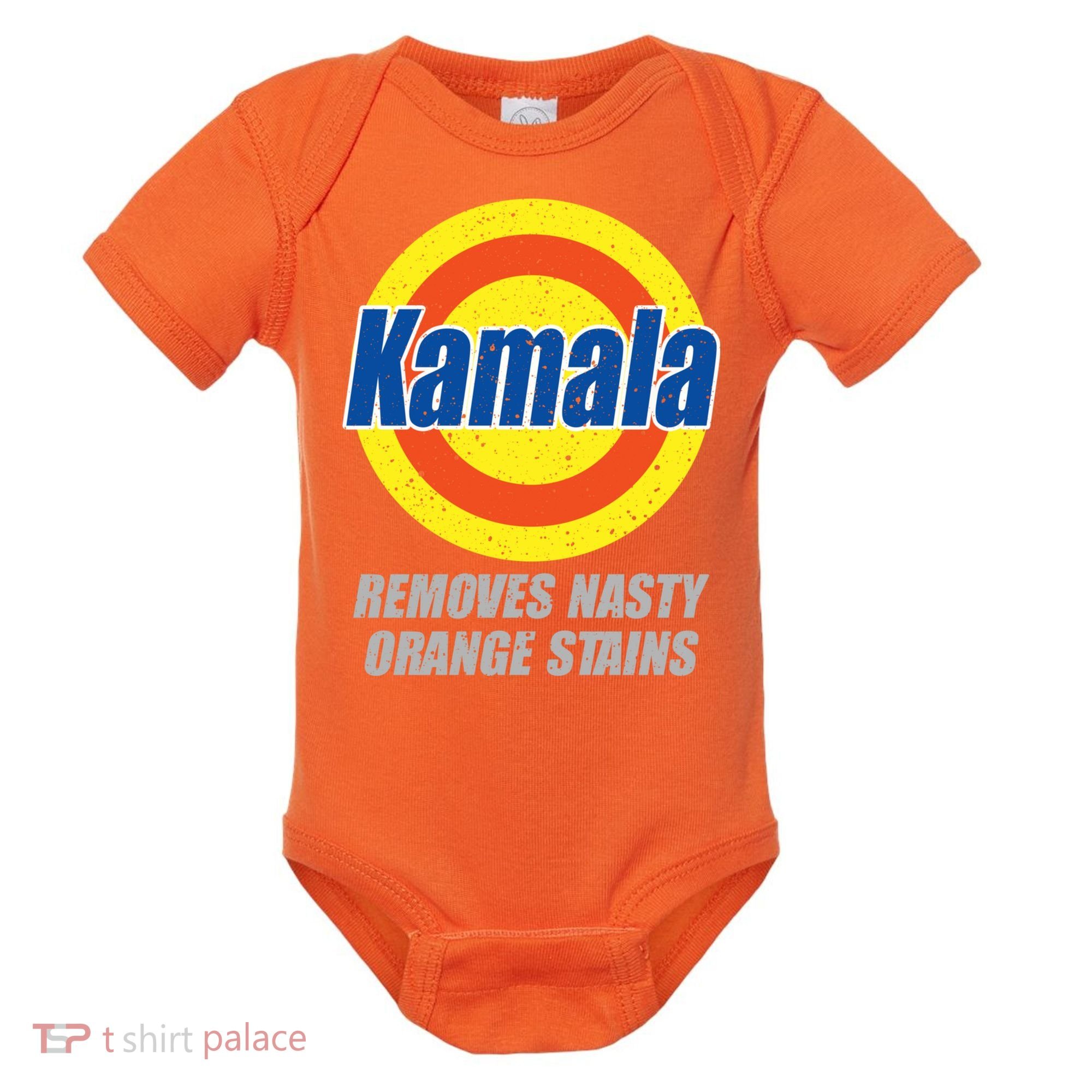 Kamala Detergent Removes Stubborn Orange Stains Antitrump Baby Bodysuit