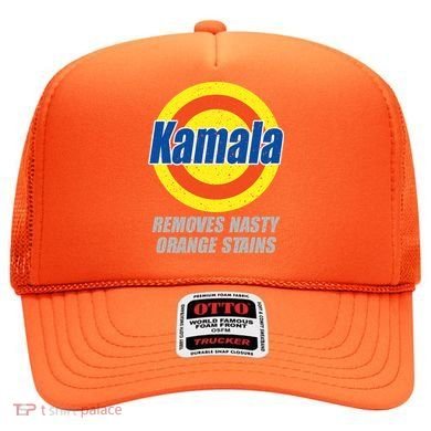 Kamala Detergent Removes Stubborn Orange Stains Antitrump Hat
