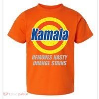 Kamala Detergent Removes Stubborn Orange Stains Antitrump Toddler T-Shirt thumb 0