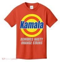 Kamala Detergent Removes Stubborn Orange Stains Antitrump Kids T-Shirt thumb 0