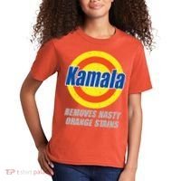 Kamala Detergent Removes Stubborn Orange Stains Antitrump Kids T-Shirt thumb 2