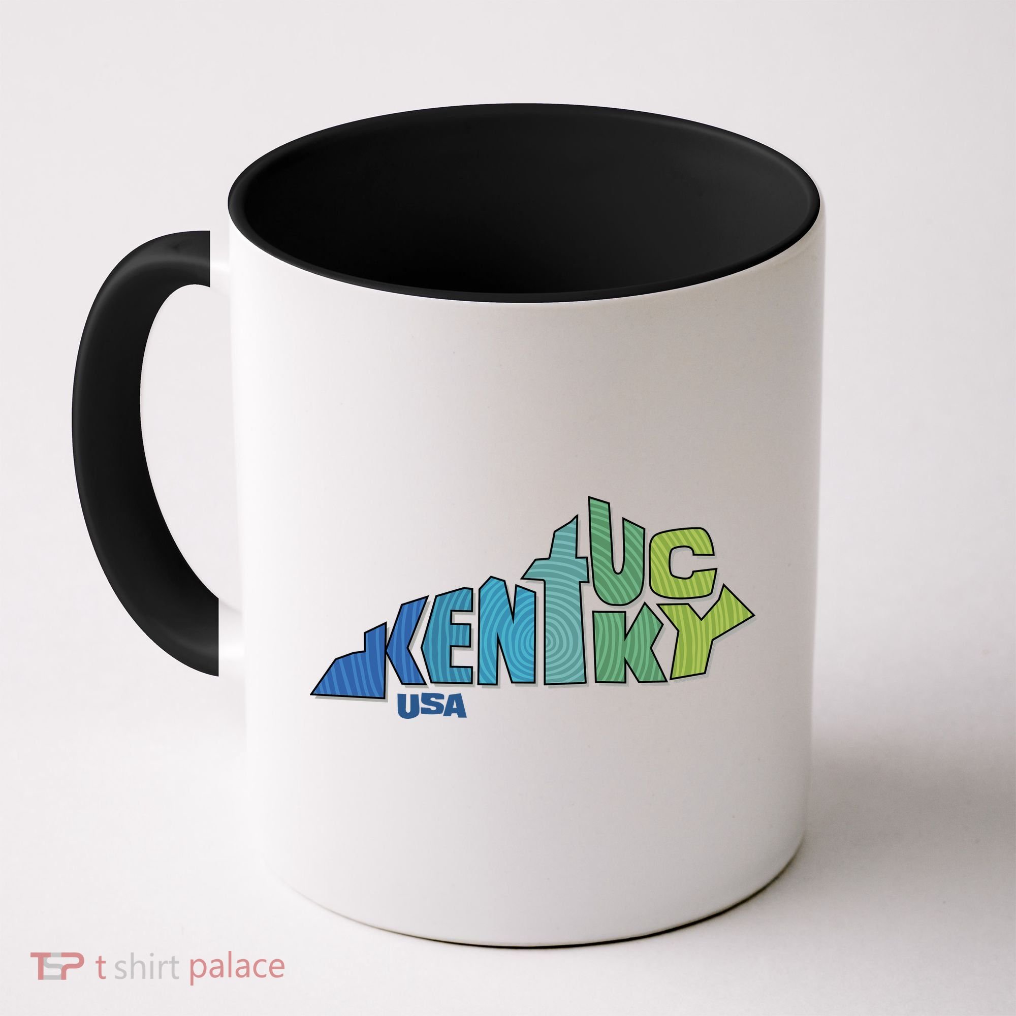 Kentucky Distorted Shape Coffee Mug