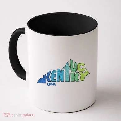 Kentucky Distorted Shape Coffee Mug
