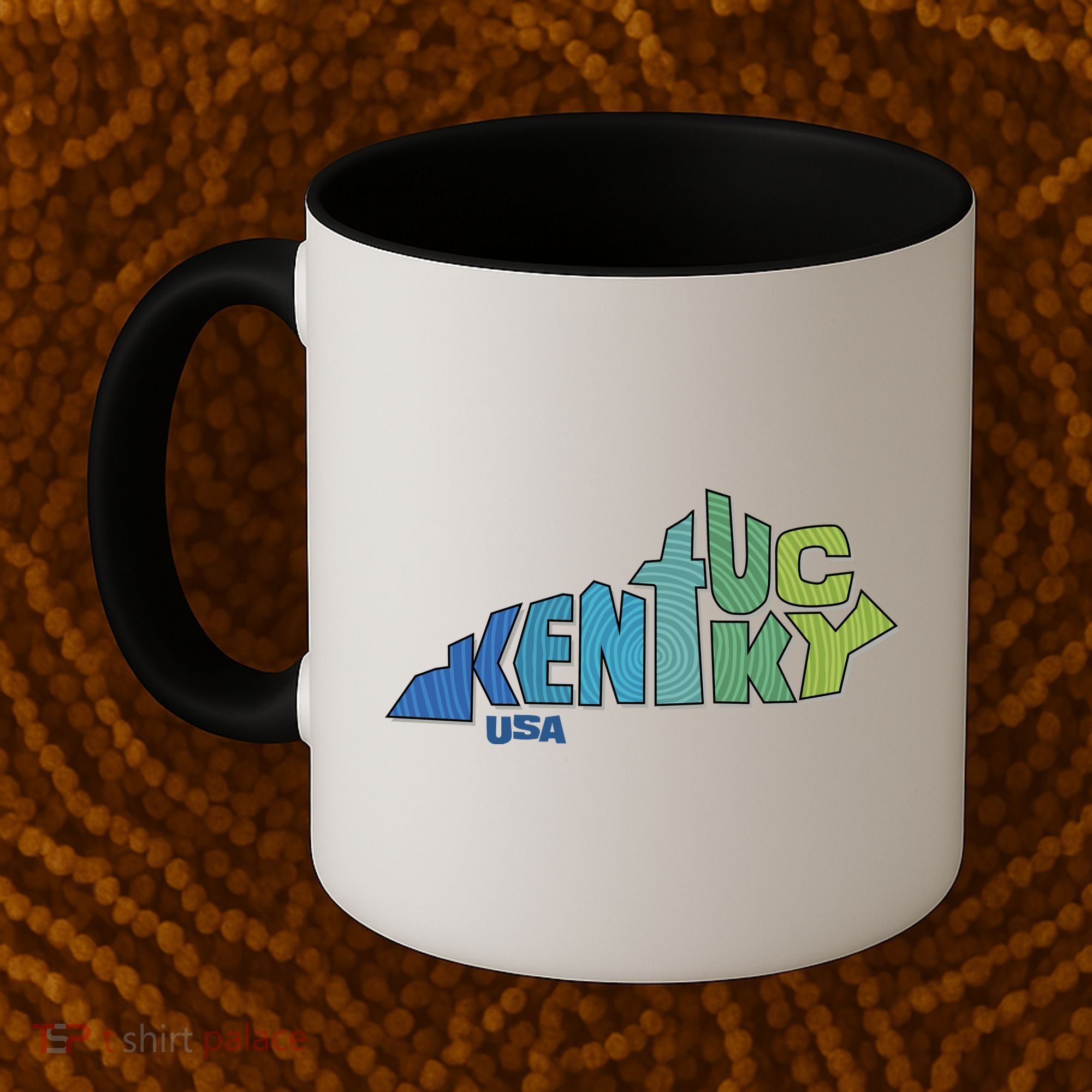 Kentucky Distorted Shape Coffee Mug