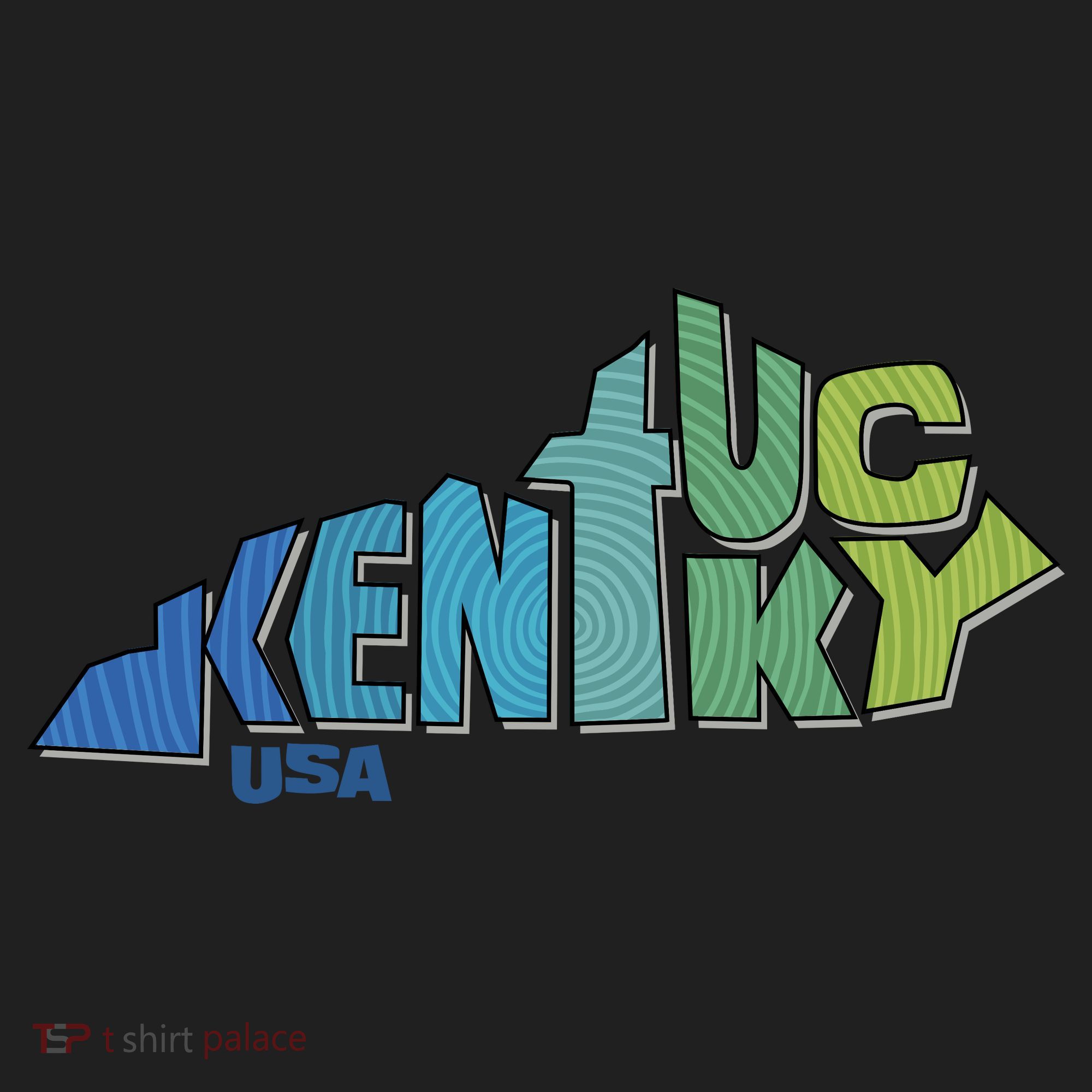 Kentucky Distorted Shape Tumbler