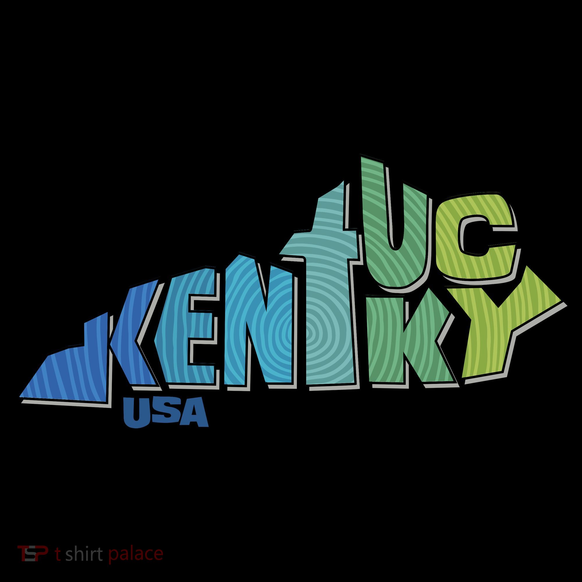 Kentucky Distorted Shape Ornament