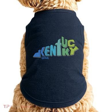 Kentucky Distorted Shape Doggie Tank