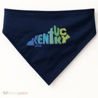 Kentucky Distorted Shape USA-Made Doggie Bandana thumb 0