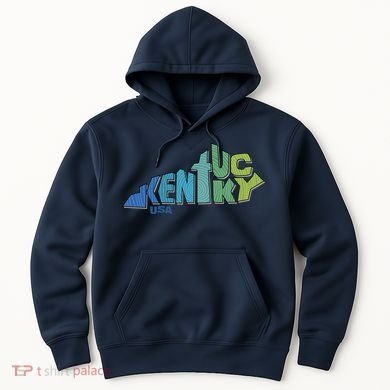 Kentucky Distorted Shape Hoodie