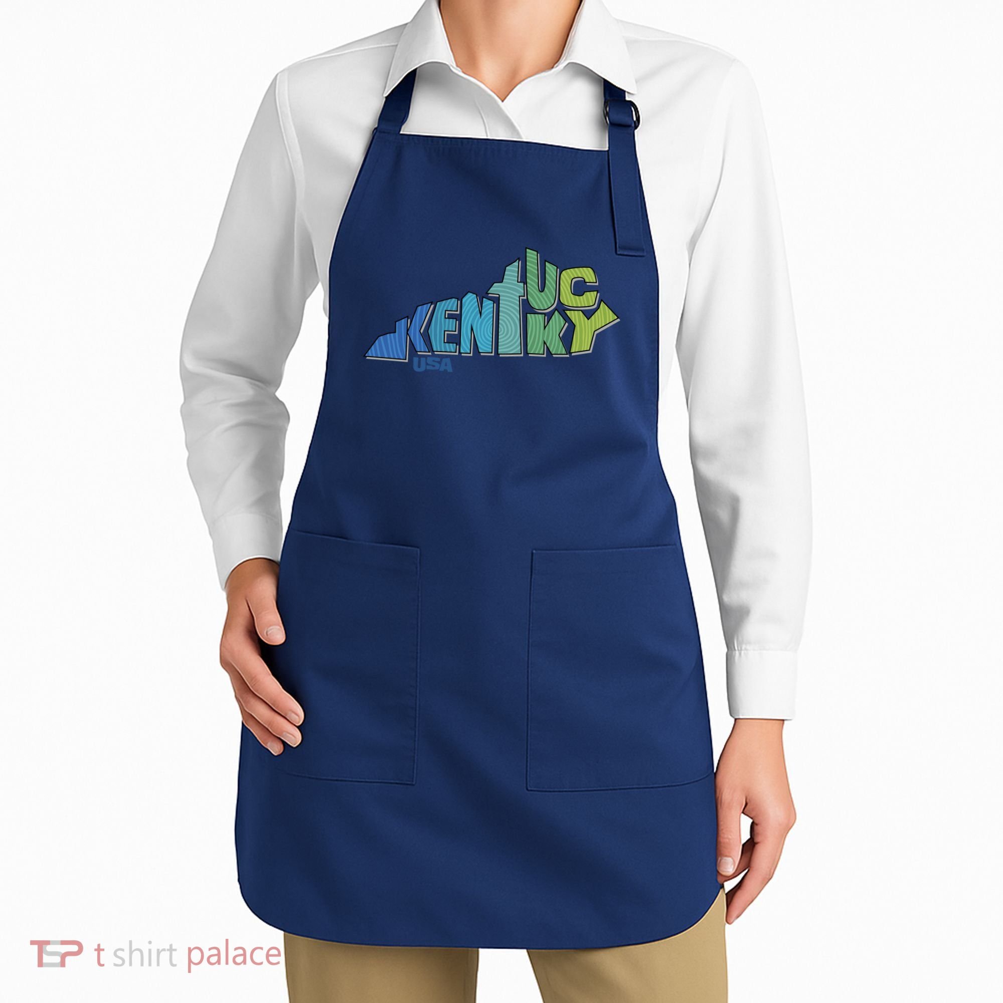 Kentucky Distorted Shape Apron