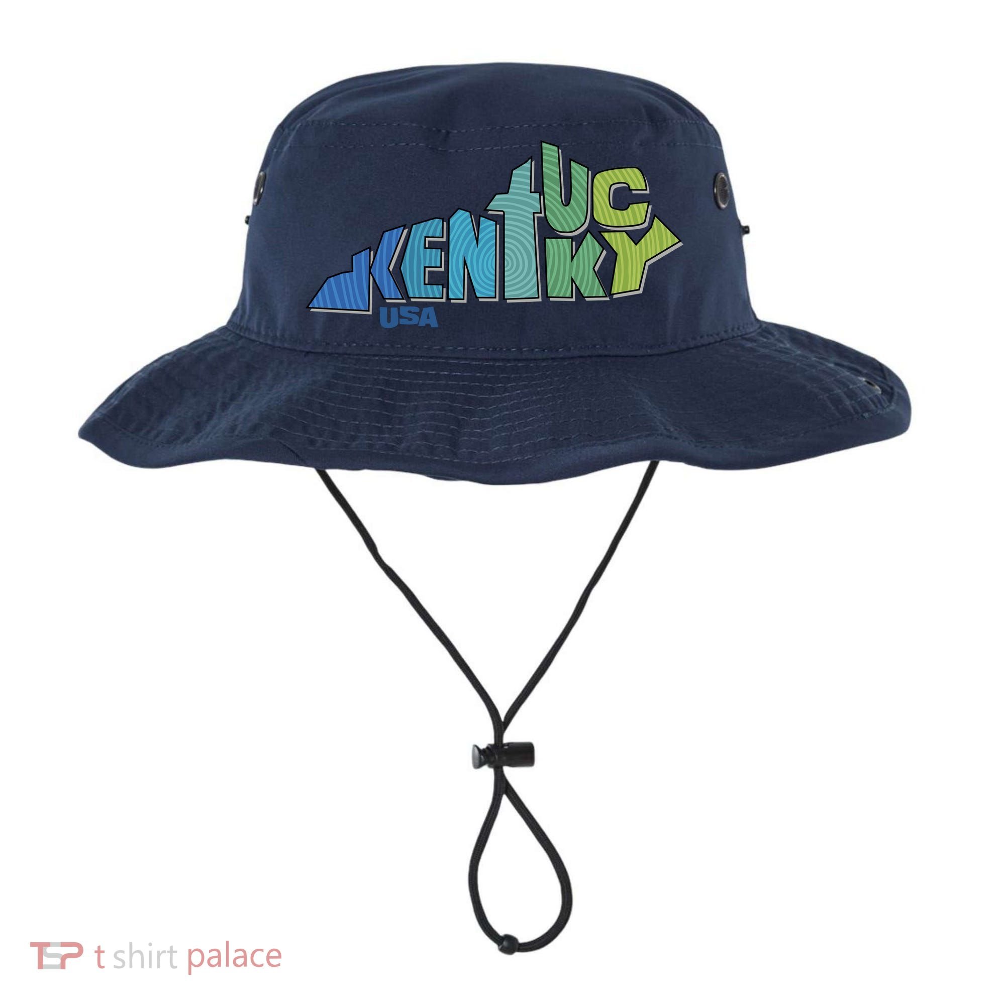 Kentucky Distorted Shape Bucket Hat
